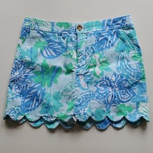 Lilly Pullitzer Scalloped Skort